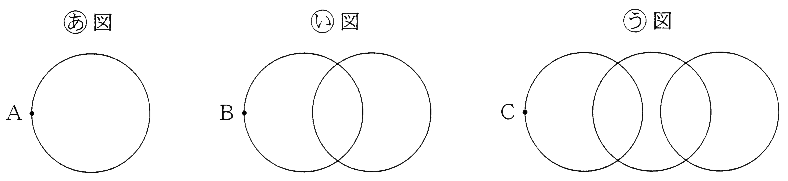 フェリス 3つの円を並べて一筆がきする方法は何通り ジーニアス 中学受験専門塾